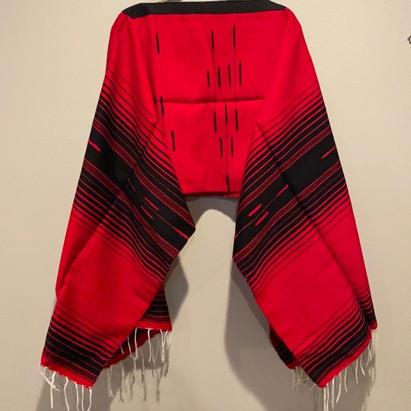 Handmade unisex pancho size one size - Picture 4 of 5